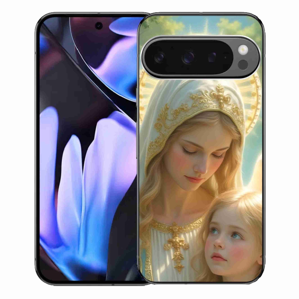 Gélový kryt mmCase na Google Pixel 9 Pro XL - náboženský motív 2