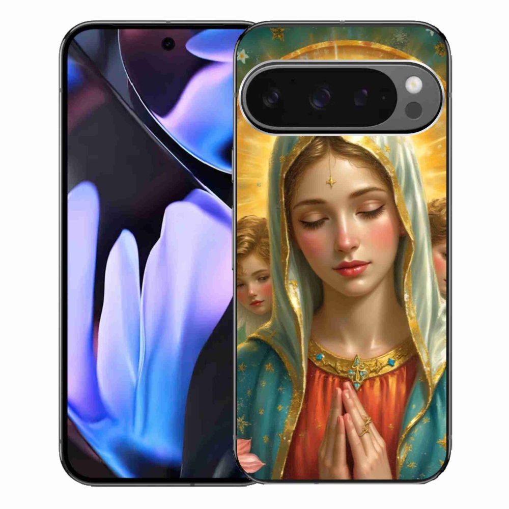 Gélový kryt mmCase na Google Pixel 9 Pro XL - náboženský motív 3