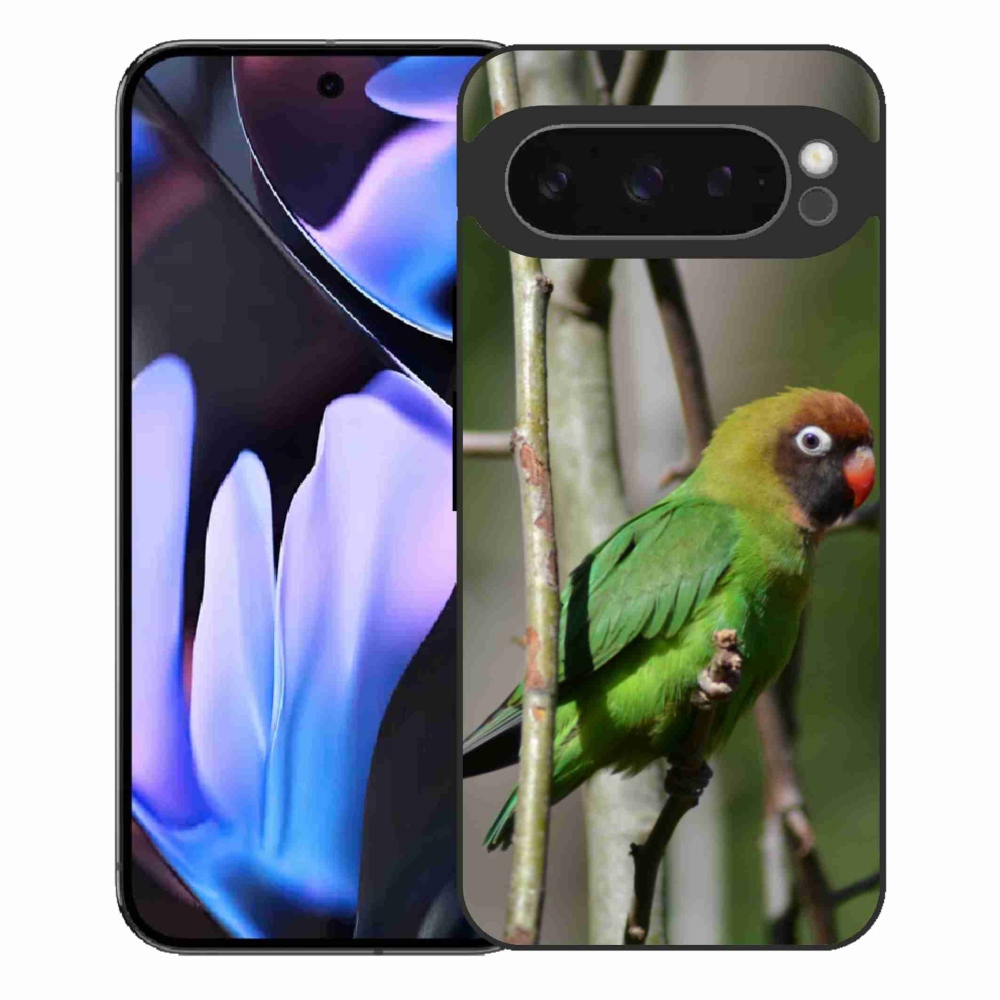 Gélový kryt mmCase na Google Pixel 9 Pro XL - papagáj agapornis