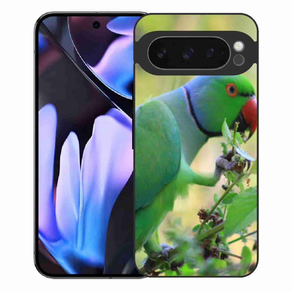 Gélový kryt mmCase na Google Pixel 9 Pro XL - papagáj Alexandr