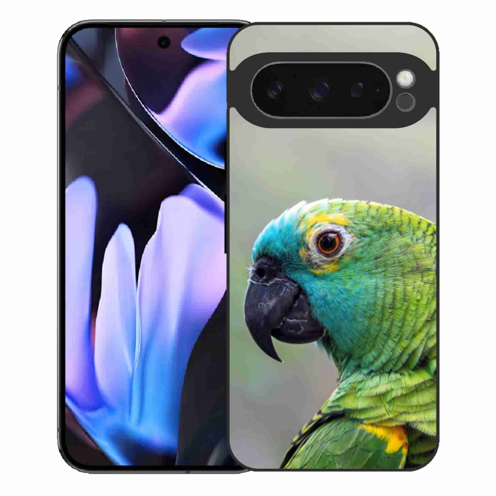Gélový kryt mmCase na Google Pixel 9 Pro XL - papagáj amazoňan
