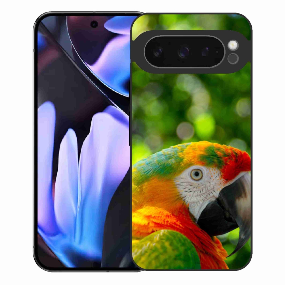 Gélový kryt mmCase na Google Pixel 9 Pro XL - papagáj ara 3