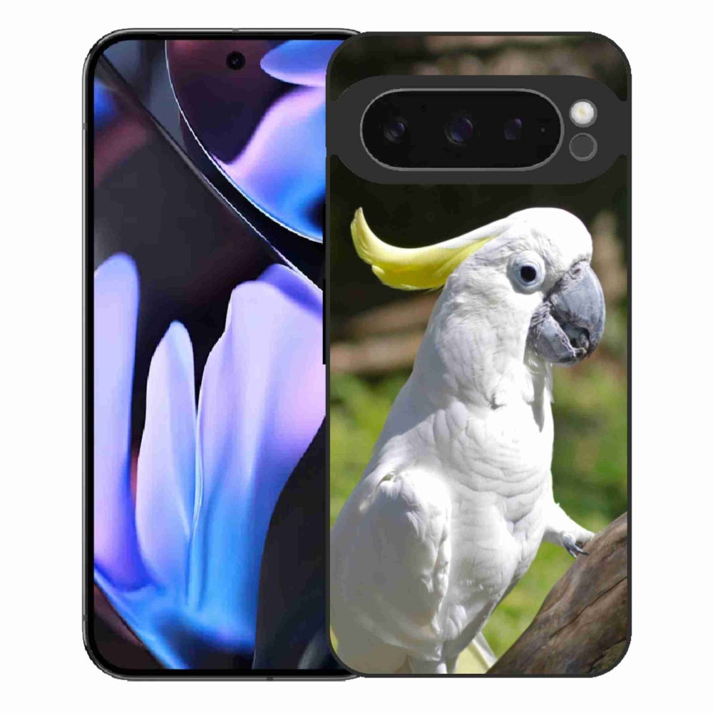 Gélový kryt mmCase na Google Pixel 9 Pro XL - papagáj kakadu 2