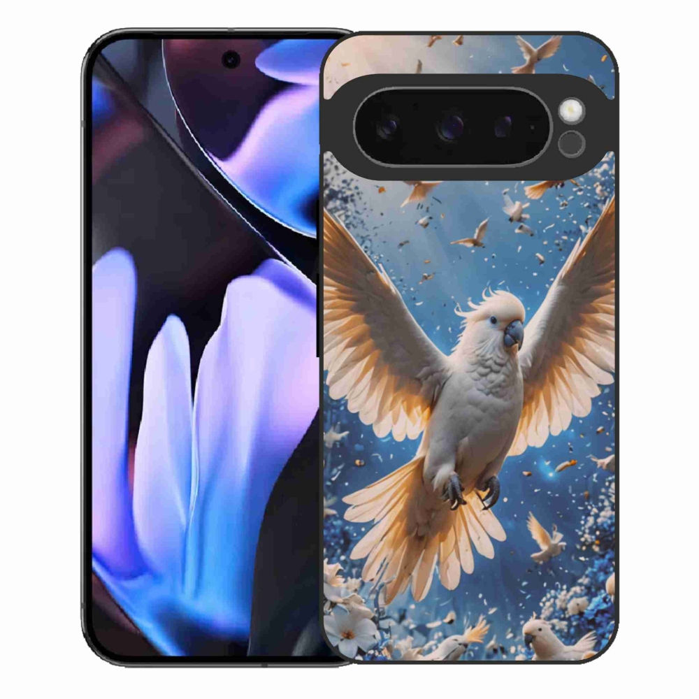 Gélový kryt mmCase na Google Pixel 9 Pro XL - papagáj kakadu