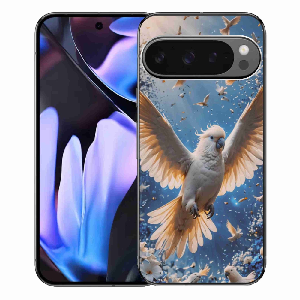 Gélový kryt mmCase na Google Pixel 9 Pro XL - papagáj kakadu