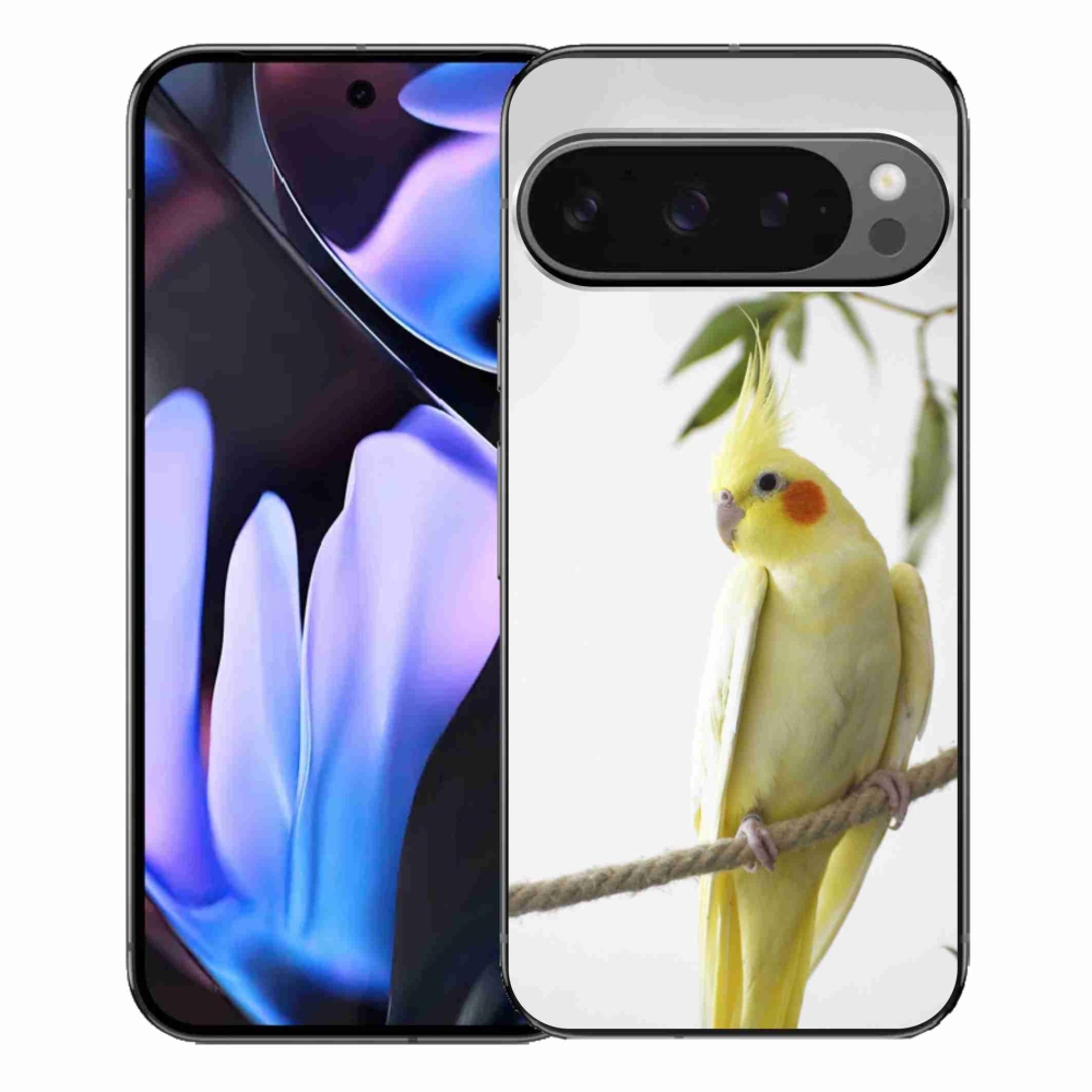 Gélový kryt mmCase na Google Pixel 9 Pro XL - papagáj korela chocholatá
