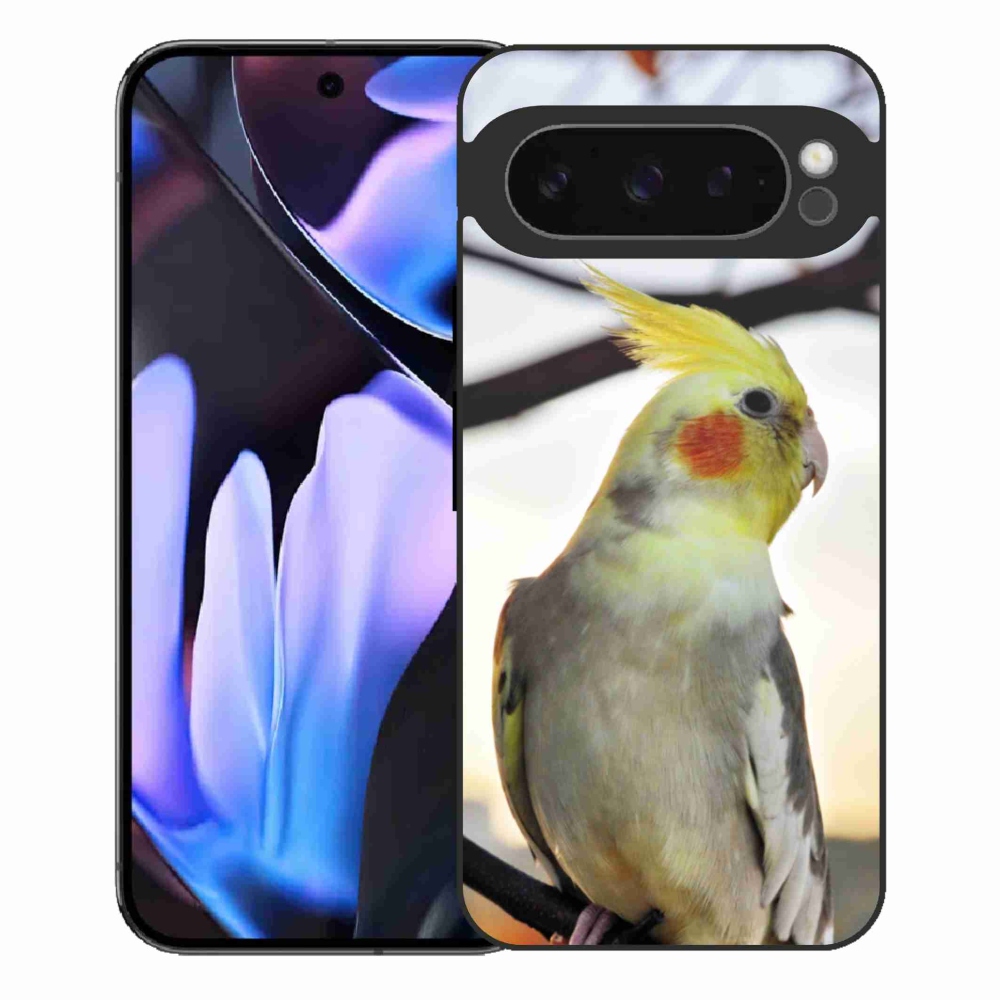 Gélový kryt mmCase na Google Pixel 9 Pro XL - papagáj korela