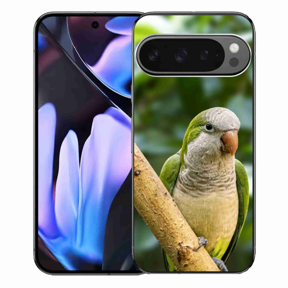 Gélový kryt mmCase na Google Pixel 9 Pro XL - papagáj mníšok
