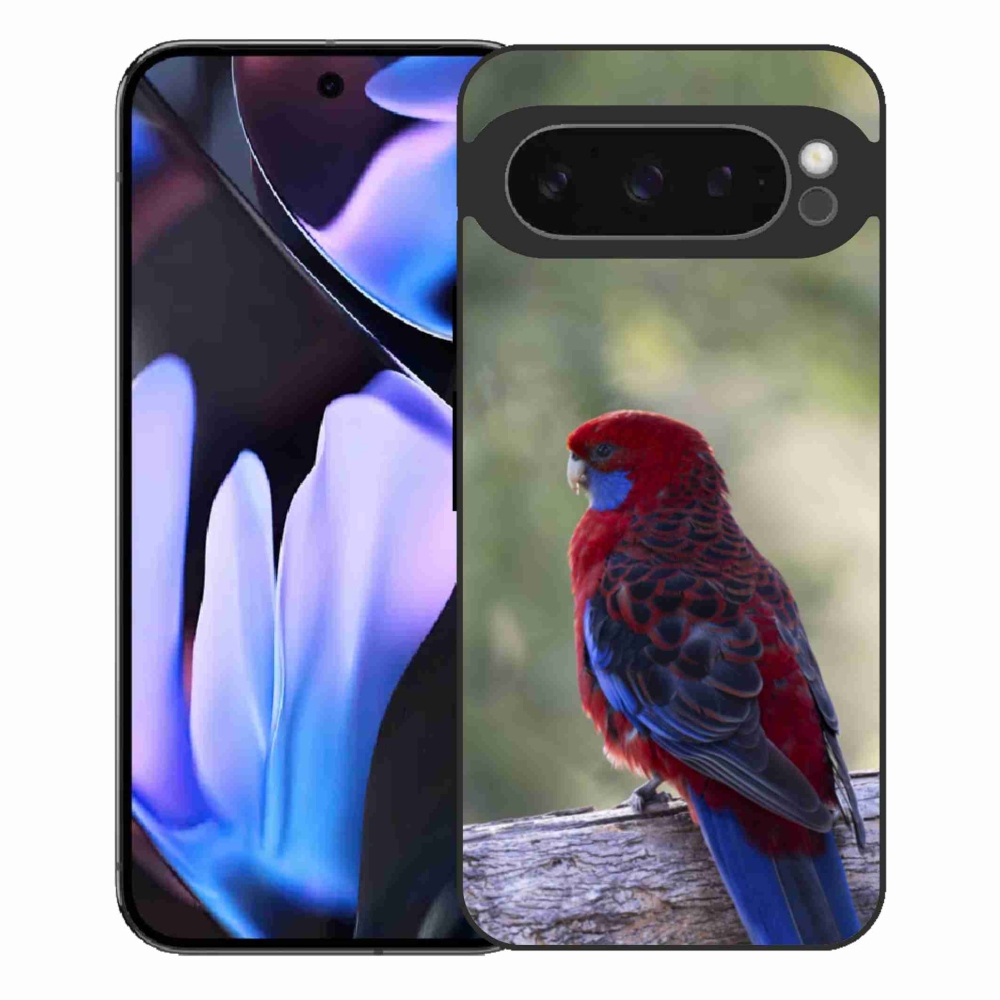 Gélový kryt mmCase na Google Pixel 9 Pro XL - papagáj rosela