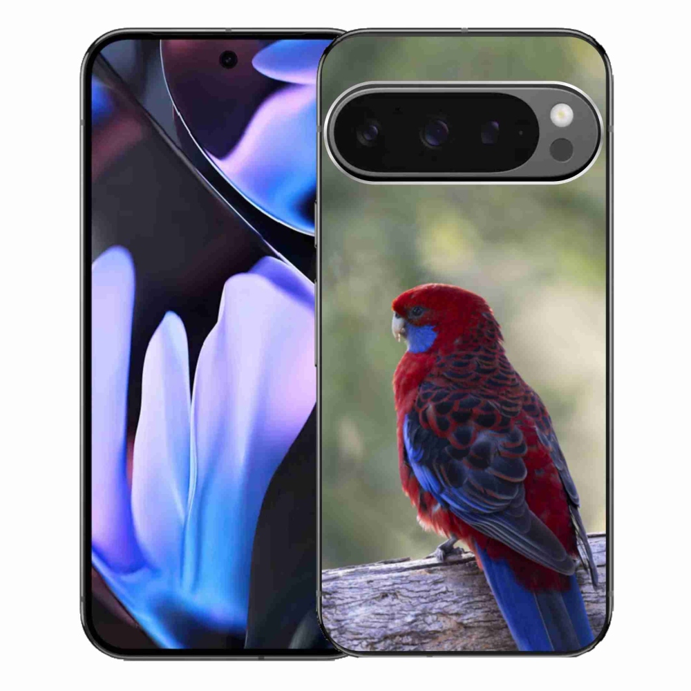 Gélový kryt mmCase na Google Pixel 9 Pro XL - papagáj rosela
