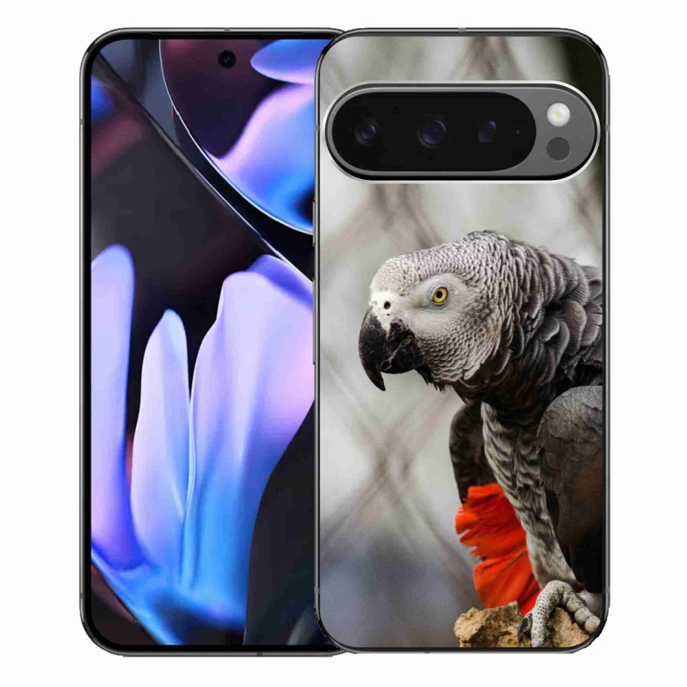 Gélový kryt mmCase na Google Pixel 9 Pro XL - papagáj žako 3