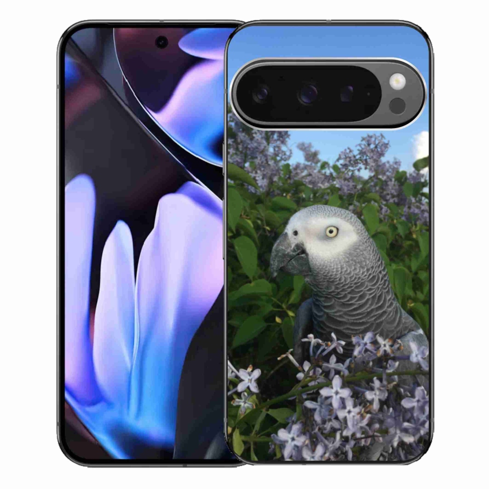 Gélový kryt mmCase na Google Pixel 9 Pro XL - papagáj žako