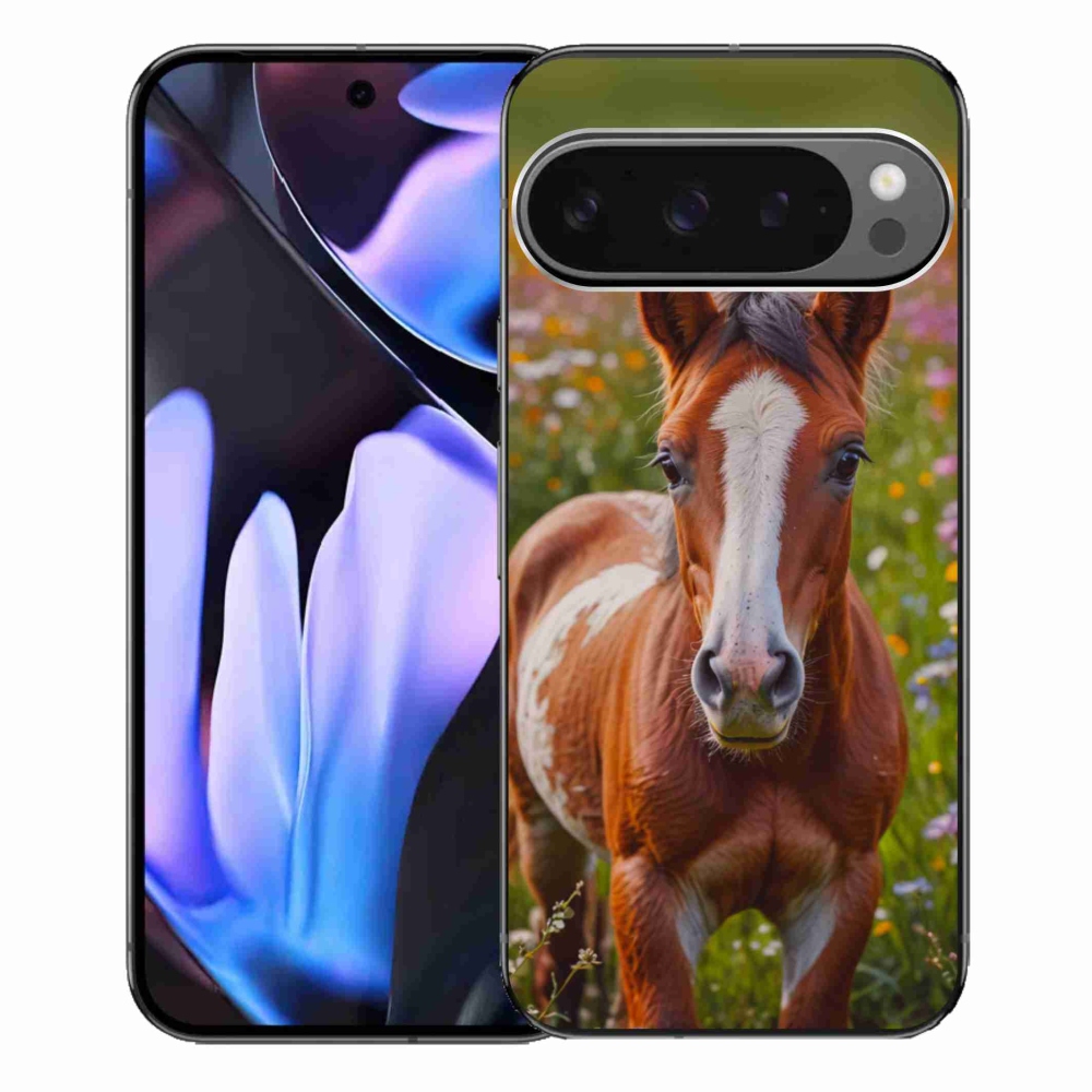 Gélový kryt mmCase na Google Pixel 9 Pro XL - roztomilé žriebä