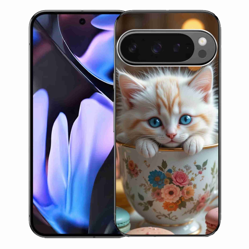 Gélový kryt mmCase na Google Pixel 9 Pro XL - roztomilé mačiatko 6