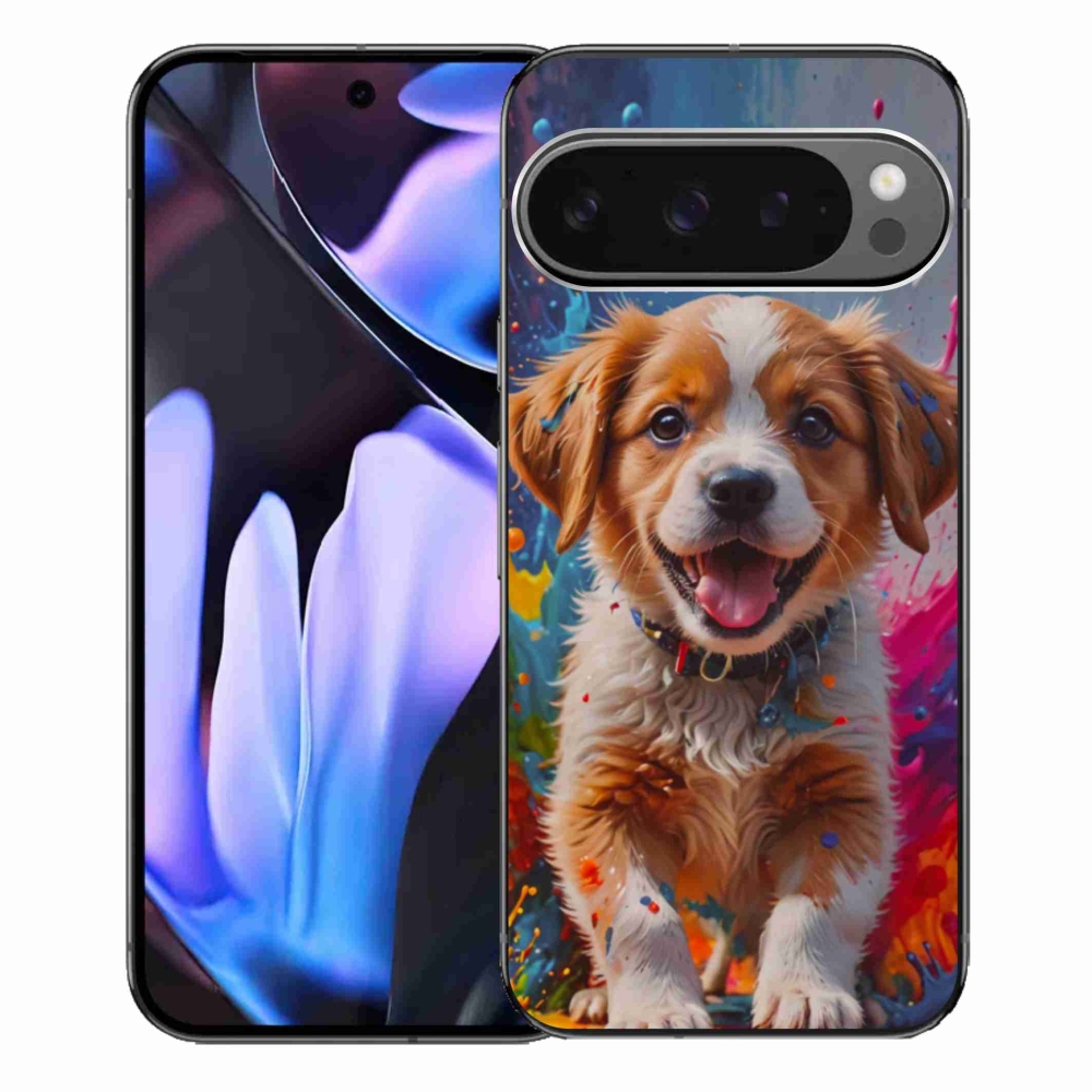 Gélový kryt mmCase na Google Pixel 9 Pro XL - roztomilé šteňa 3