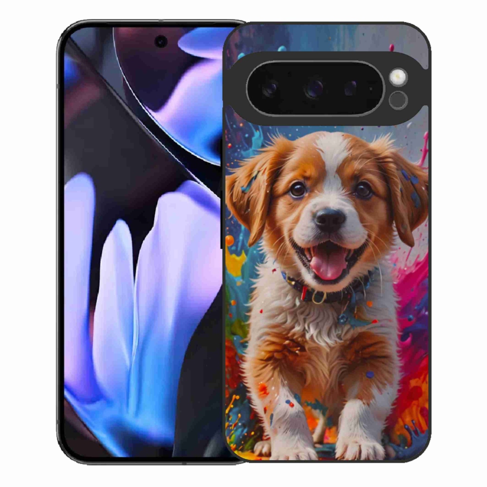 Gélový kryt mmCase na Google Pixel 9 Pro XL - roztomilé šteňa 3