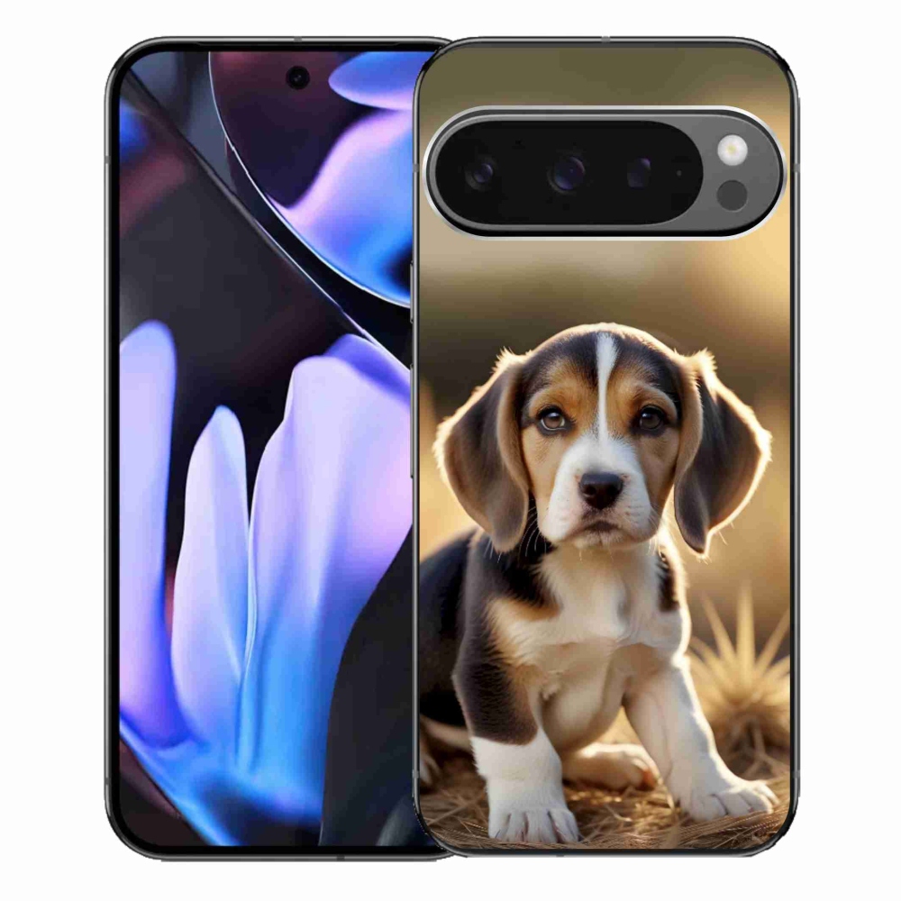 Gélový kryt mmCase na Google Pixel 9 Pro XL - roztomilý bígl