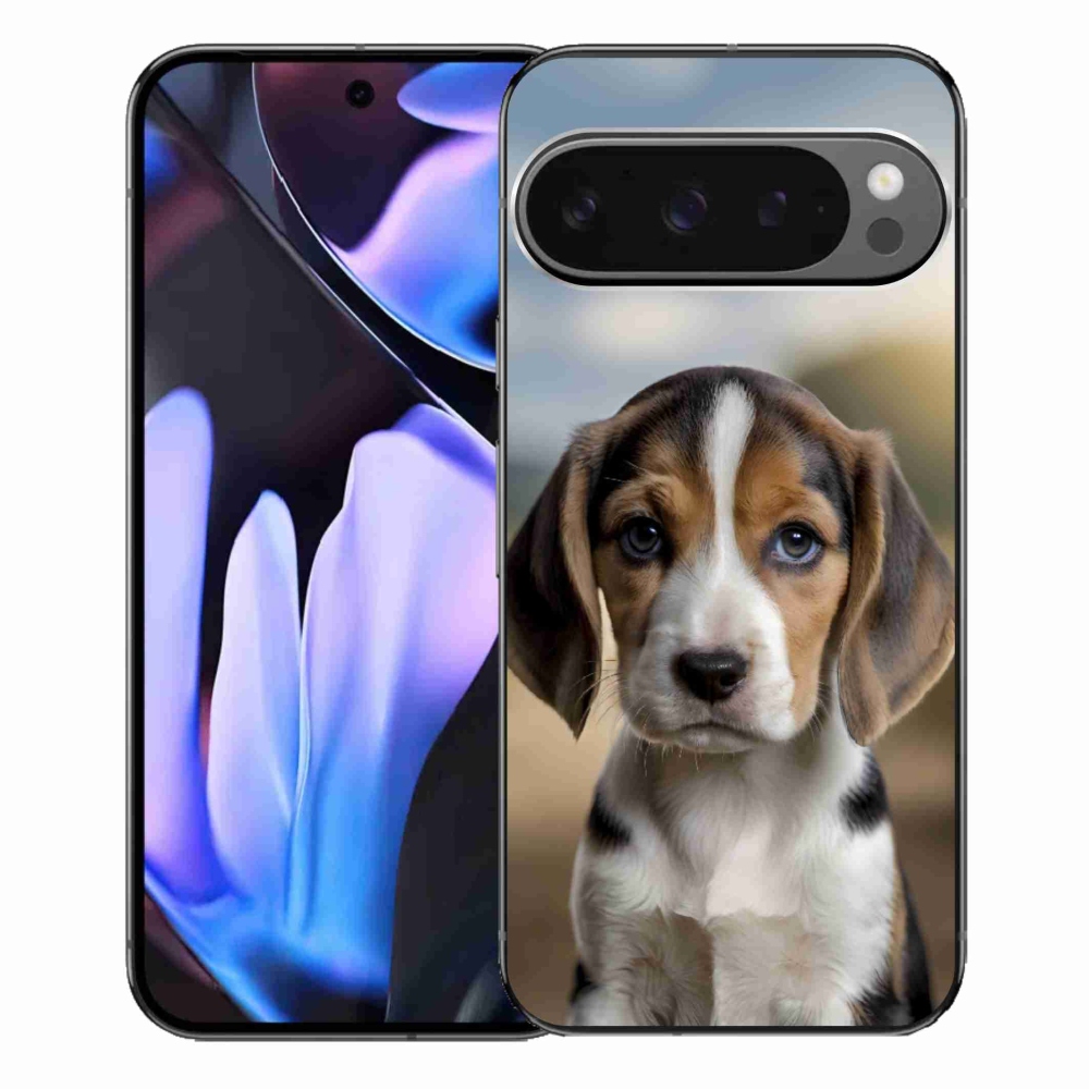 Gélový kryt mmCase na Google Pixel 9 Pro XL - roztomilý bígl