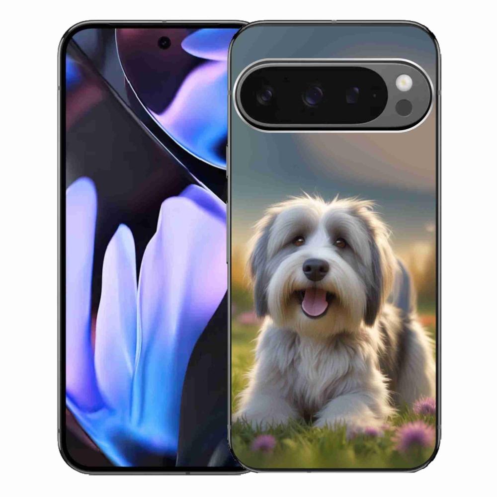 Gélový kryt mmCase na Google Pixel 9 Pro XL - roztomilý havanský psík