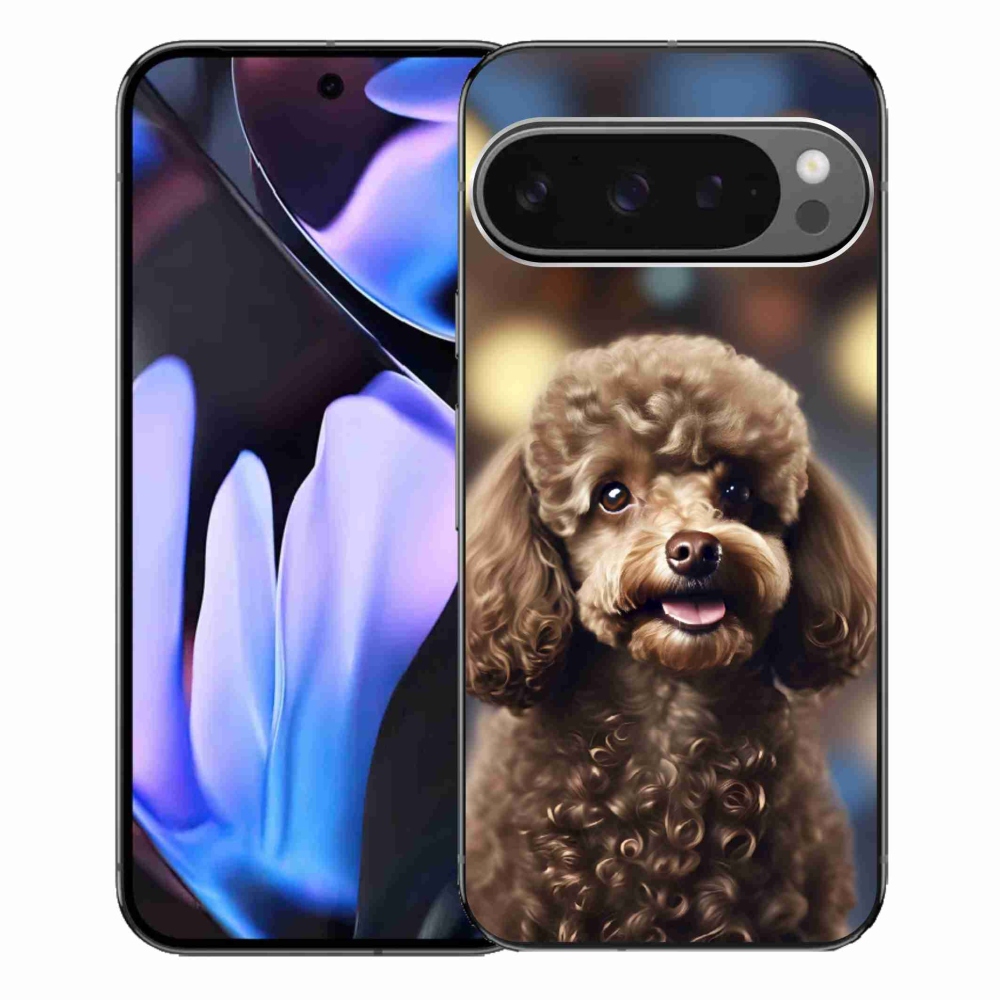Gélový kryt mmCase na Google Pixel 9 Pro XL - roztomilý pudel