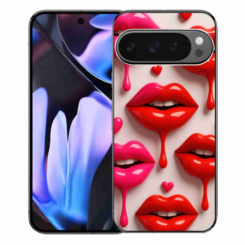 Gélový kryt mmCase na Google Pixel 9 Pro XL - pery 2