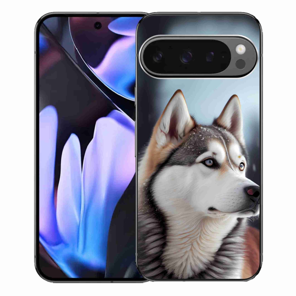 Gélový kryt mmCase na Google Pixel 9 Pro XL - sibírsky husky