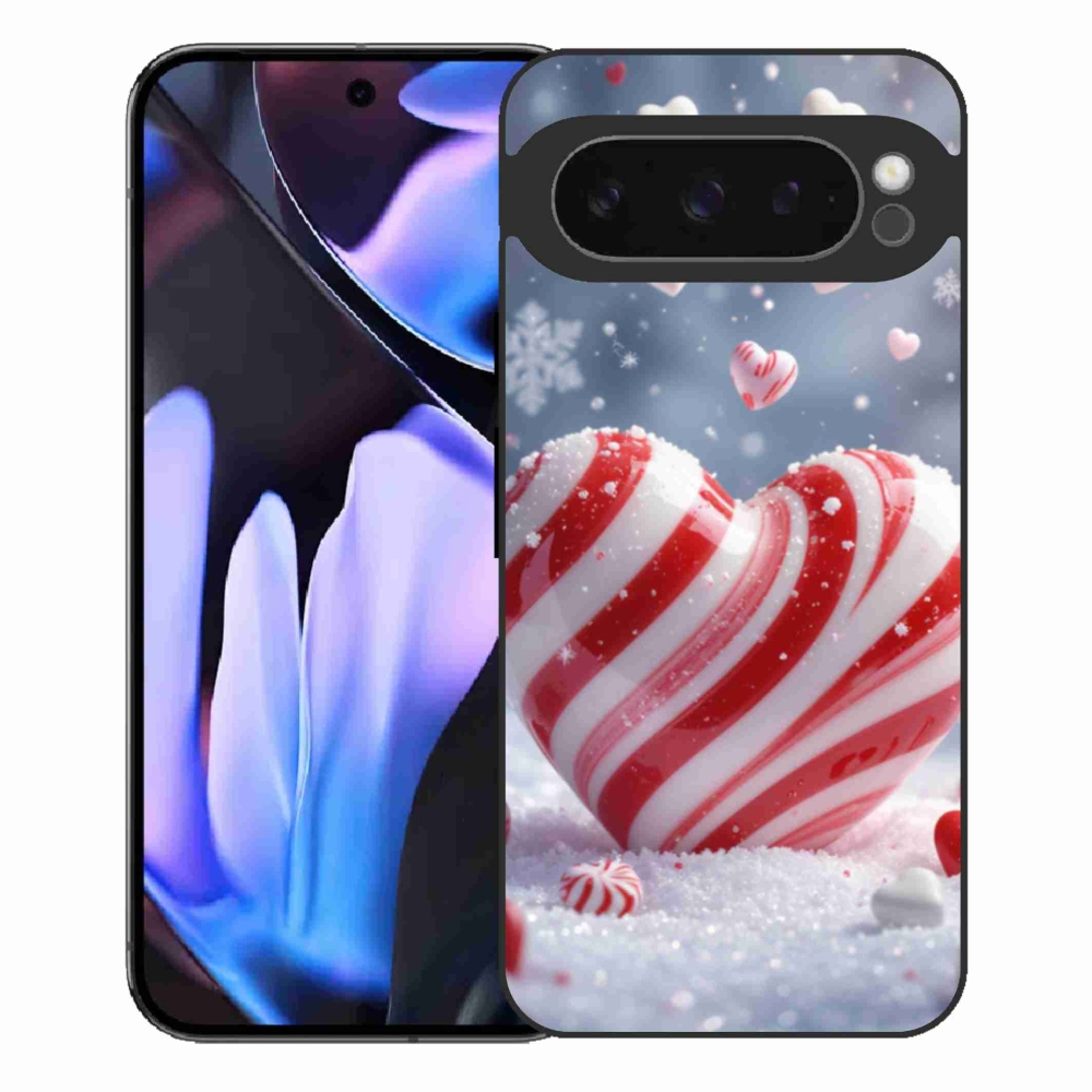 Gélový kryt mmCase na Google Pixel 9 Pro XL - sladké srdce