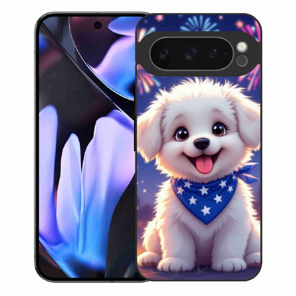Gélový kryt mmCase na Google Pixel 9 Pro XL - slávnostné šteňa