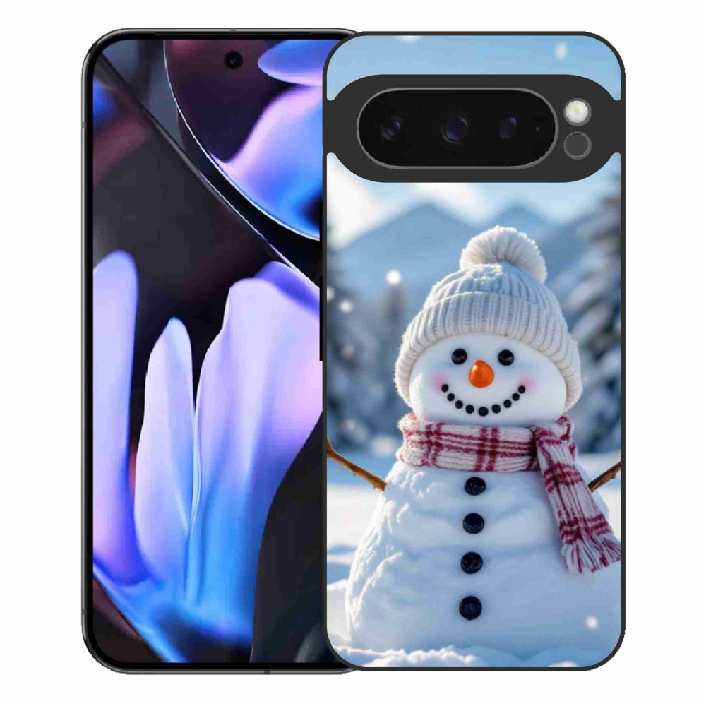 Gélový kryt mmCase na Google Pixel 9 Pro XL - snehuliak 3