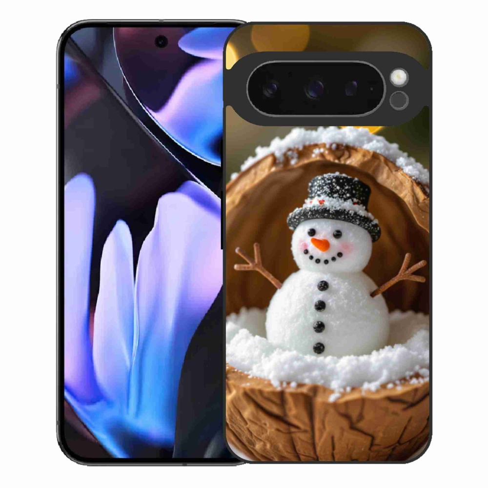 Gélový kryt mmCase na Google Pixel 9 Pro XL - snehuliak 4