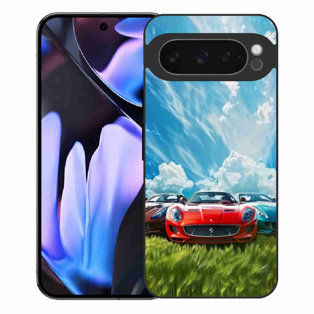 Gélový kryt mmCase na Google Pixel 9 Pro XL - športové vozidlá