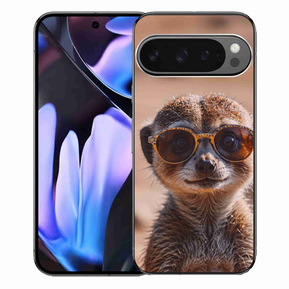 Gélový kryt mmCase na Google Pixel 9 Pro XL - štýlová surikata