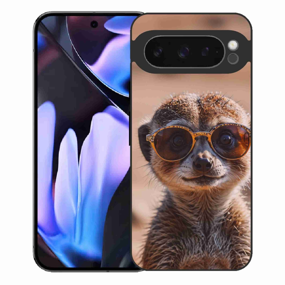 Gélový kryt mmCase na Google Pixel 9 Pro XL - štýlová surikata