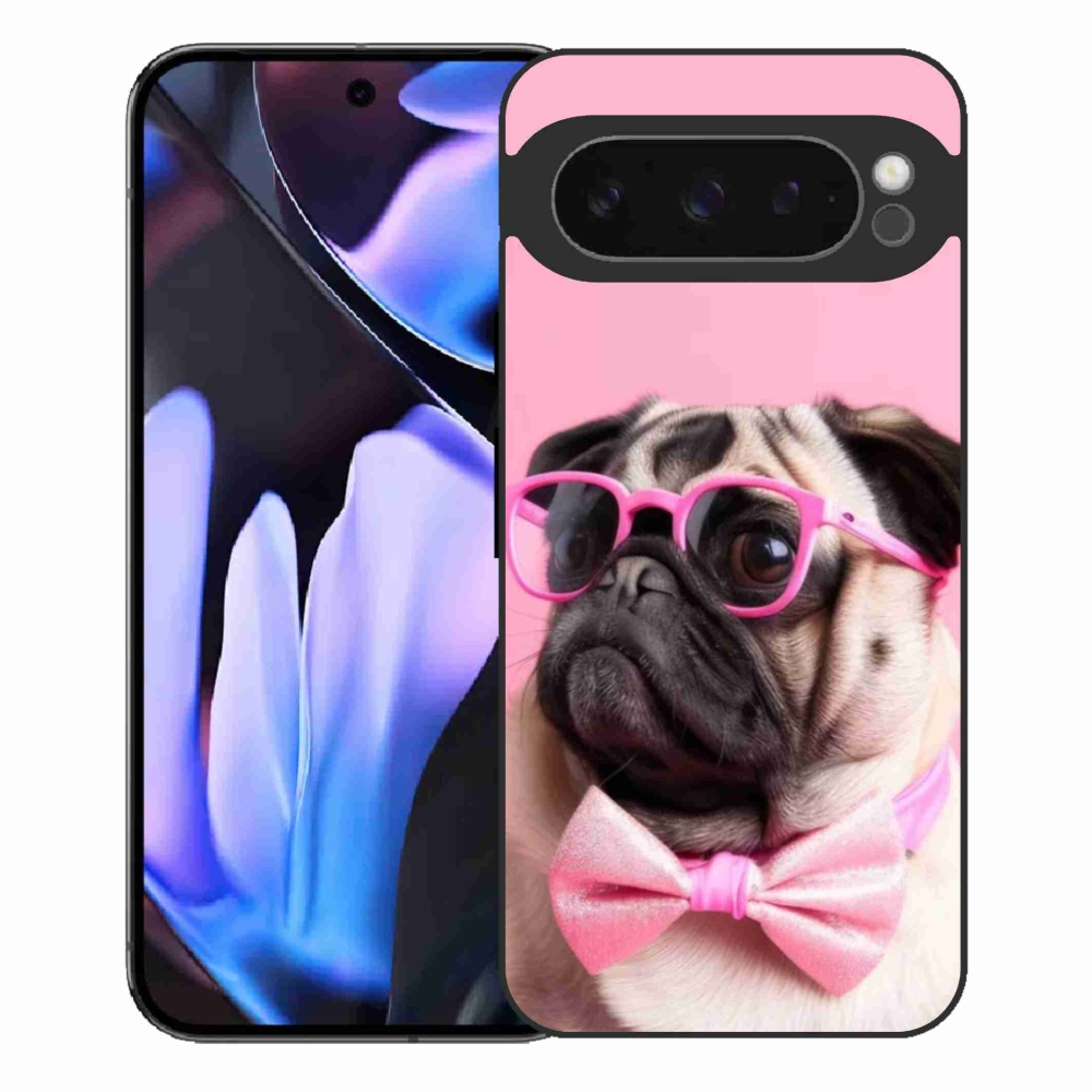 Gélový kryt mmCase na Google Pixel 9 Pro XL - štýlový mops