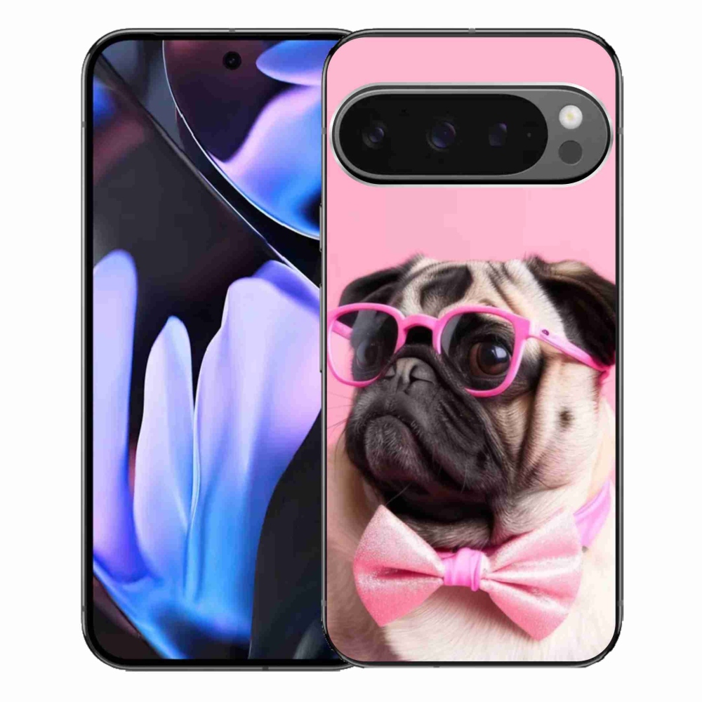 Gélový kryt mmCase na Google Pixel 9 Pro XL - štýlový mops