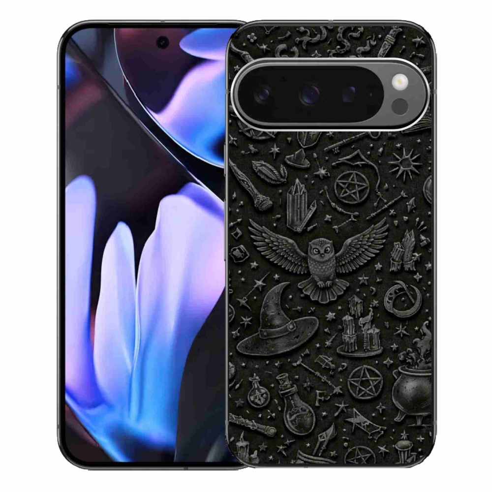 Gélový kryt mmCase na Google Pixel 9 Pro XL - tmavý magický svet