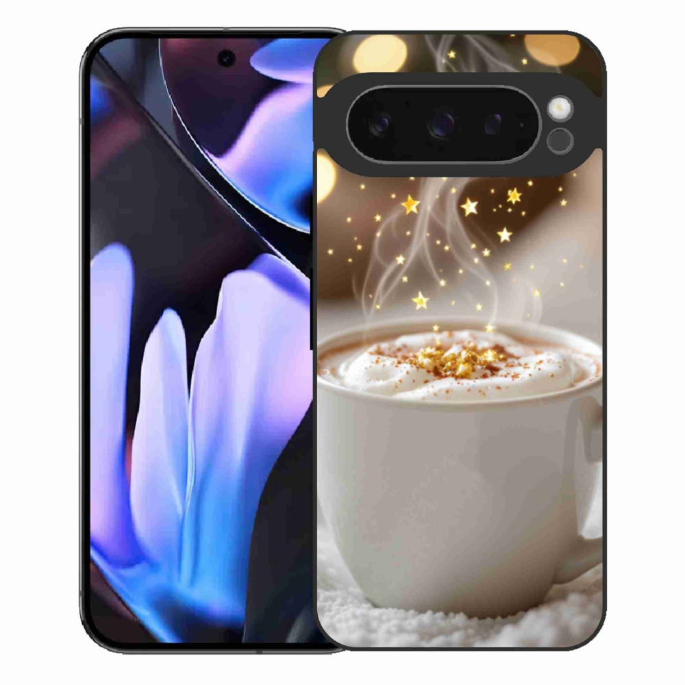 Gélový kryt mmCase na Google Pixel 9 Pro XL - vianočný horúci nápoj