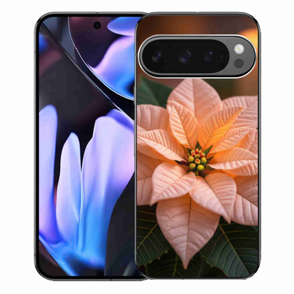 Gélový kryt mmCase na Google Pixel 9 Pro XL - vianočná hviezda