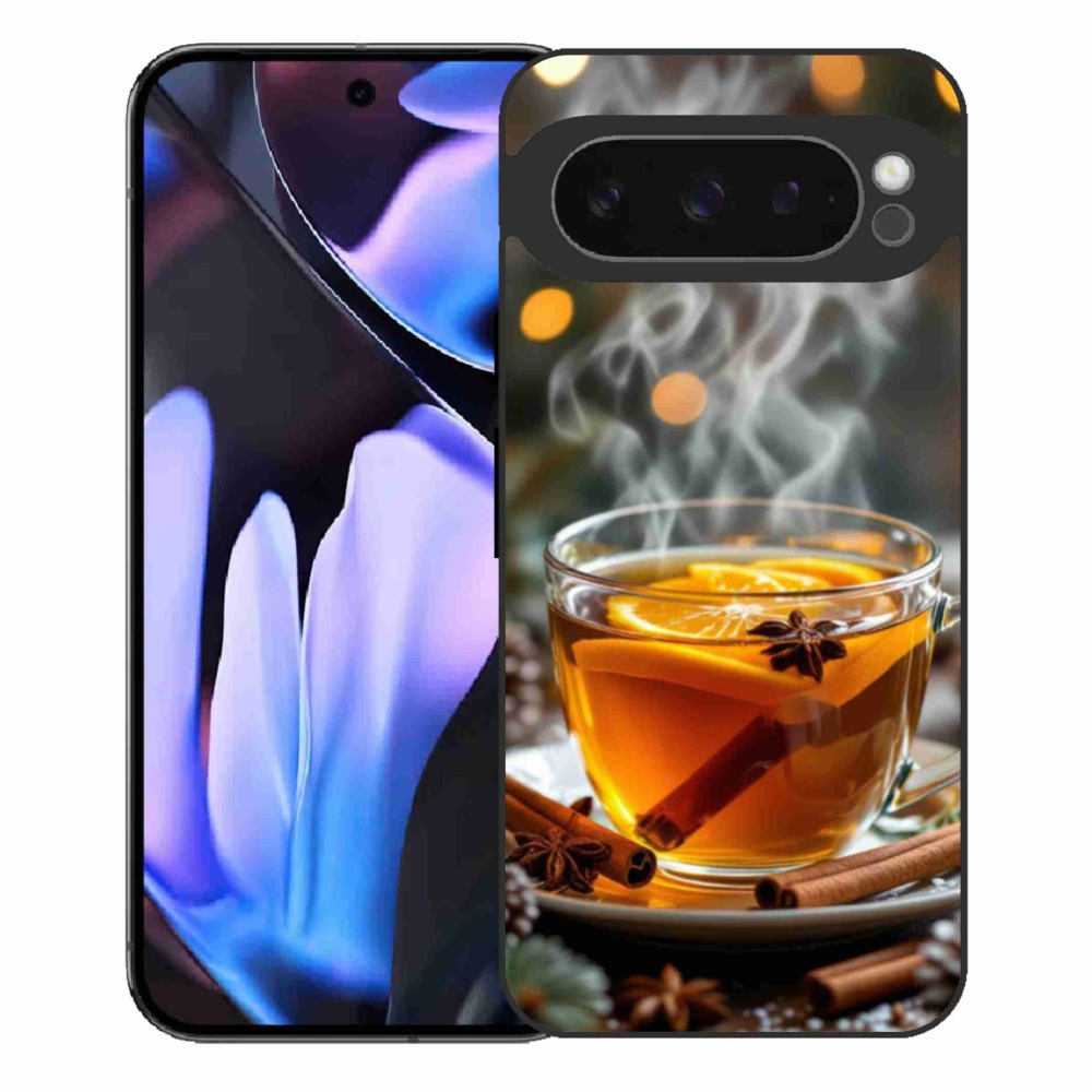 Gélový kryt mmCase na Google Pixel 9 Pro XL - vianočný punč