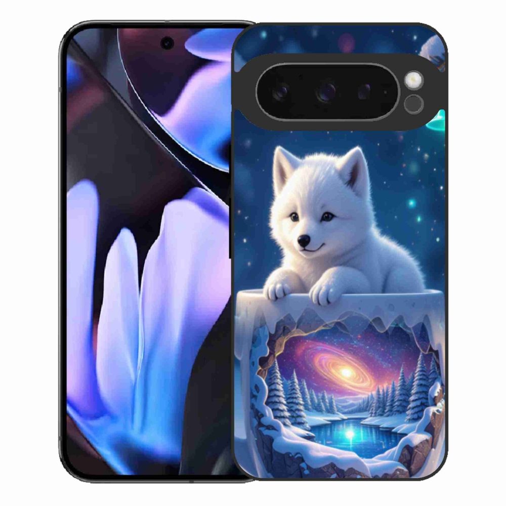 Gélový kryt mmCase na Google Pixel 9 Pro XL - vianočné šteňa