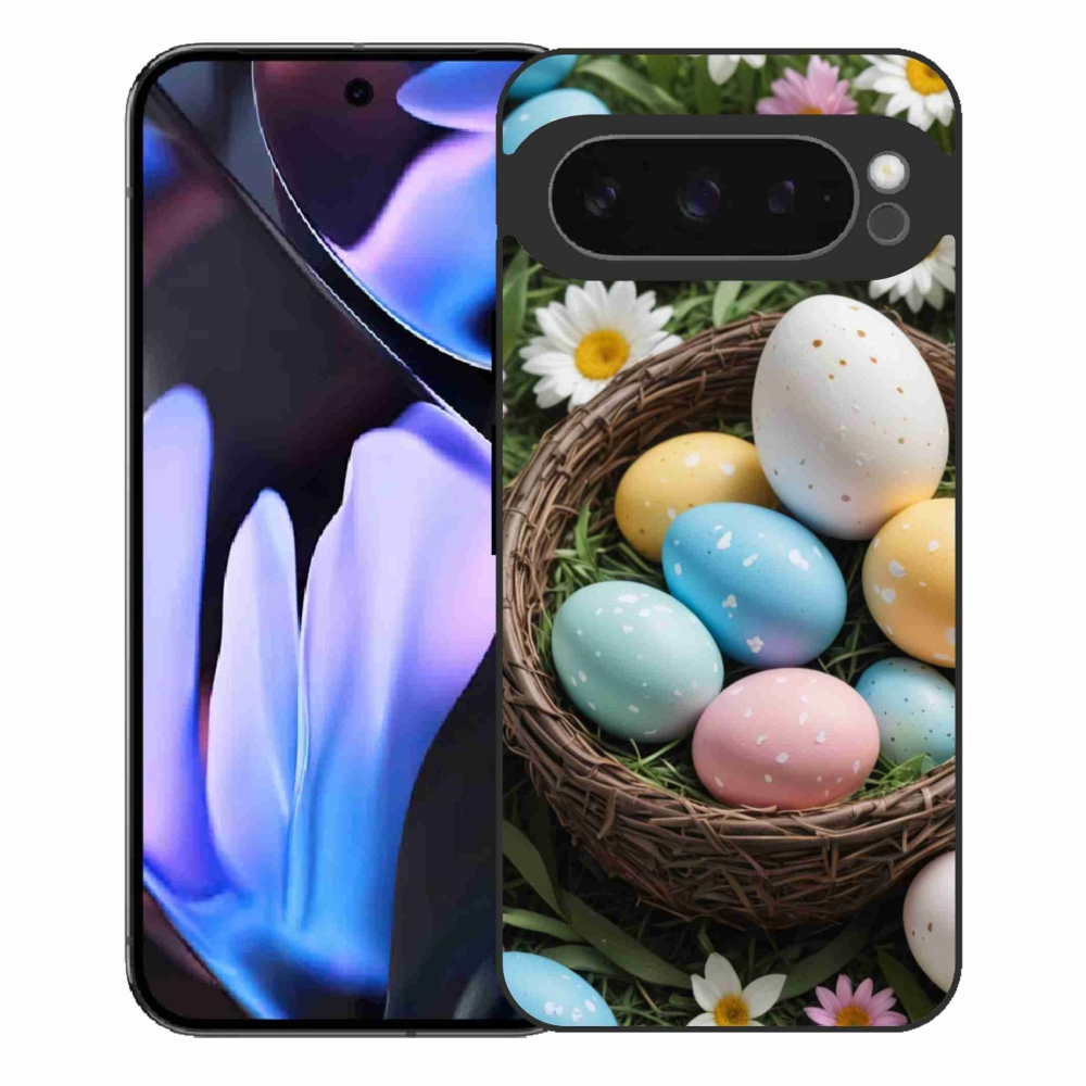 Gélový kryt mmCase na Google Pixel 9 Pro XL - veľkonočné vajíčka 2