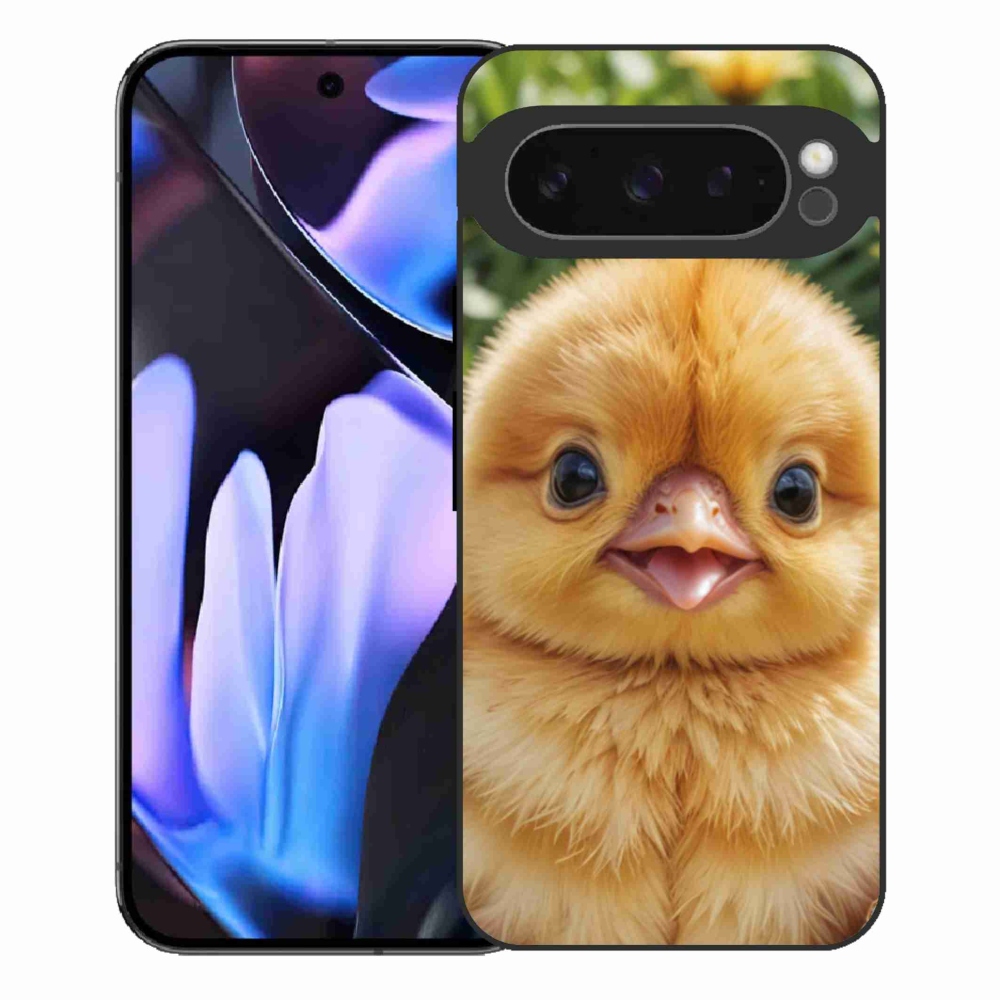 Gélový kryt mmCase na Google Pixel 9 Pro XL - veselé kuriatko