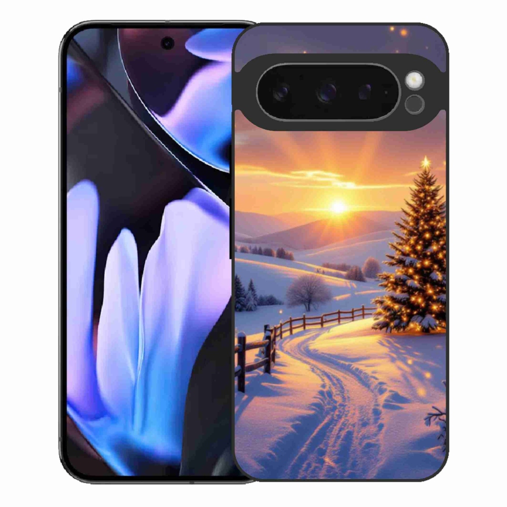 Gélový kryt mmCase na Google Pixel 9 Pro XL - zimná krajina