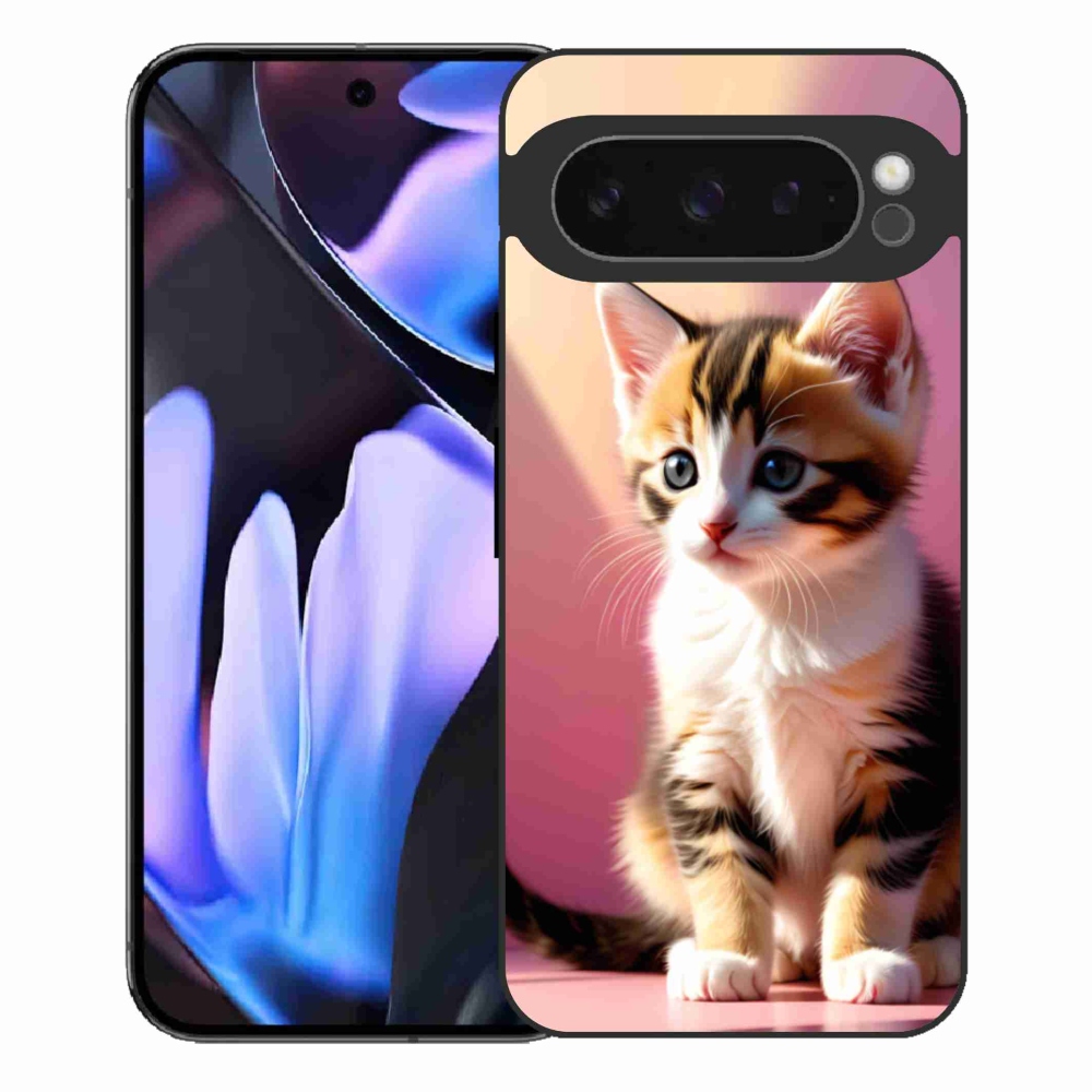 Gélový kryt mmCase na Google Pixel 9 Pro XL - zvedavé mačiatko 2