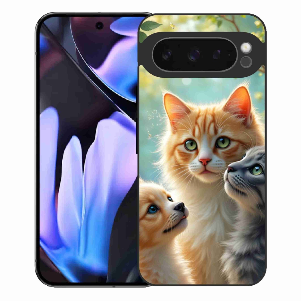 Gélový kryt mmCase na Google Pixel 9 Pro XL - zvieracie priateľstvo 2