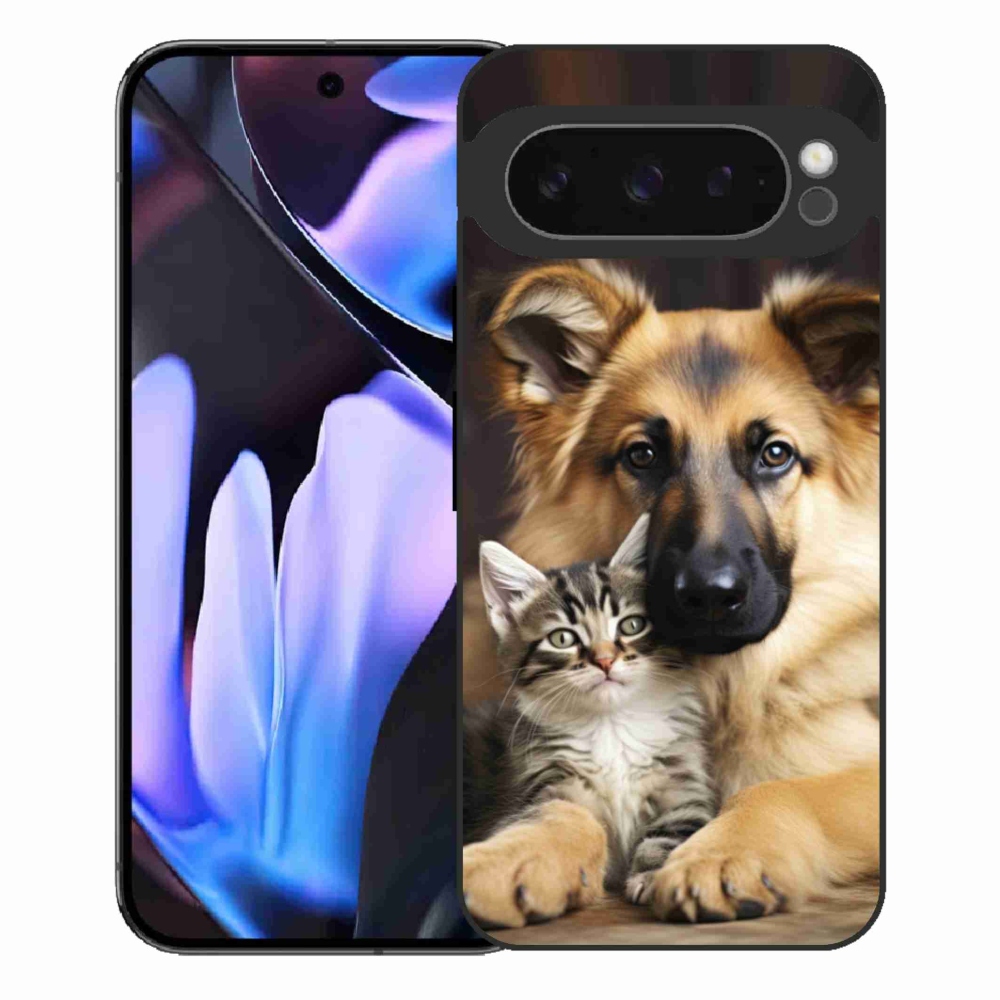 Gélový kryt mmCase na Google Pixel 9 Pro XL - zvieracie priateľstvo