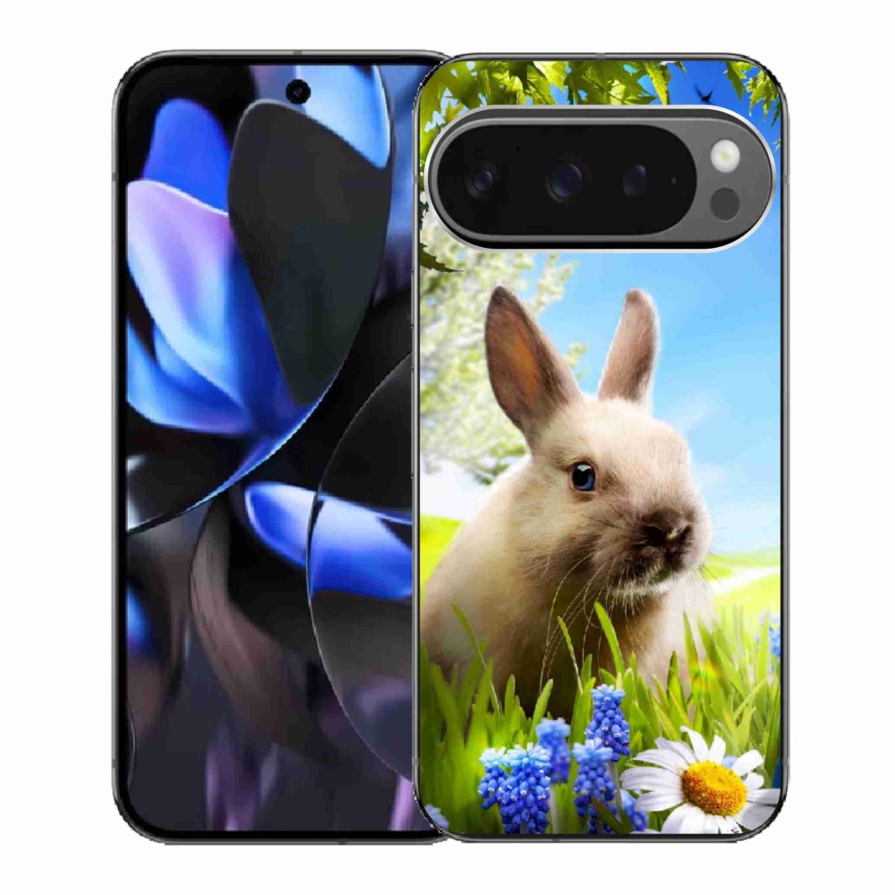 Gélový kryt mmCase na Google Pixel 9 Pro - zajačik