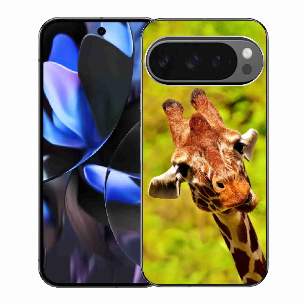 Gélový kryt mmCase na Google Pixel 9 Pro - žirafa