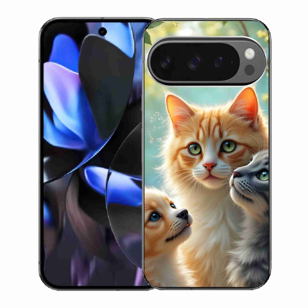 Gélový kryt mmCase na Google Pixel 9 Pro - zvieracie priateľstvo 2