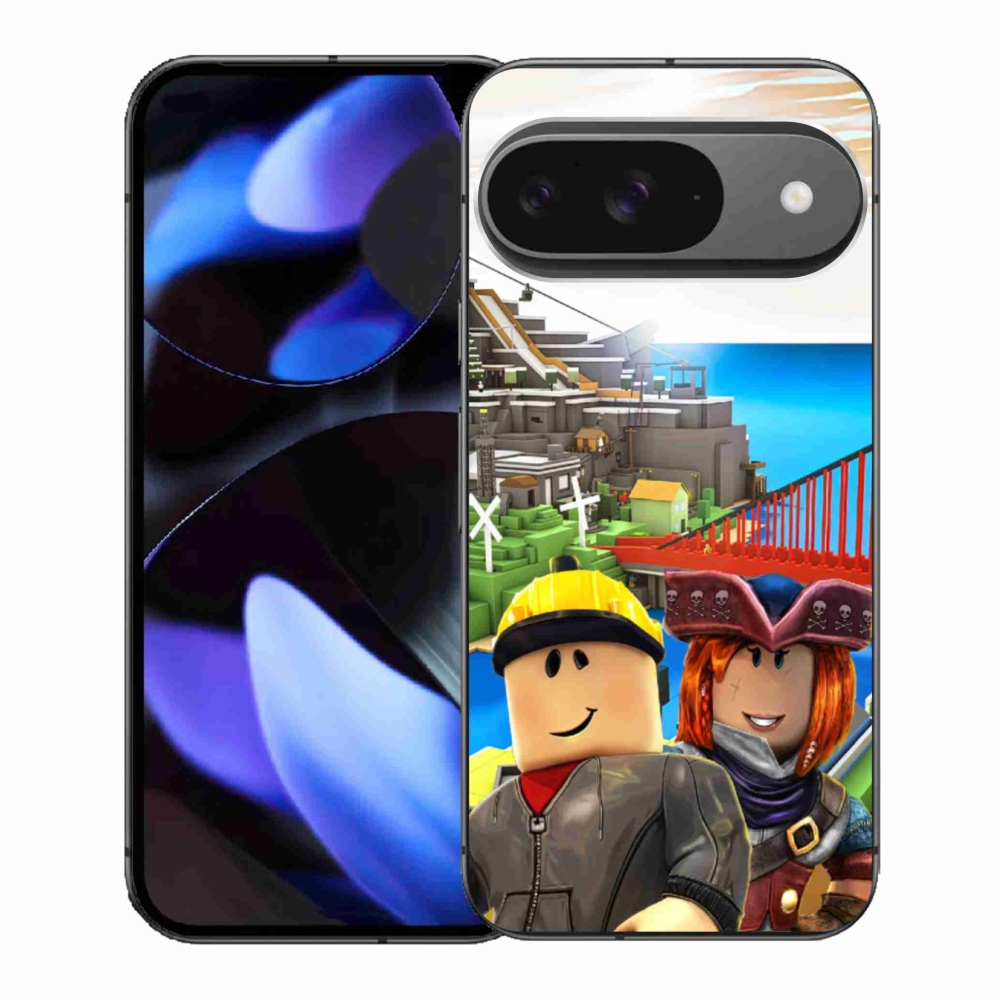 Gélový kryt mmCase na Google Pixel 9 - roblox 1